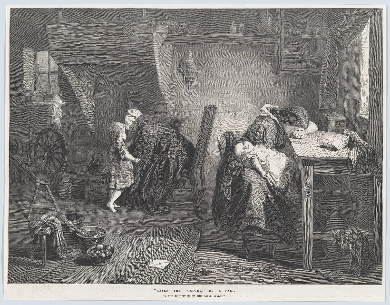 After the Victory, from "Illustrated London News"