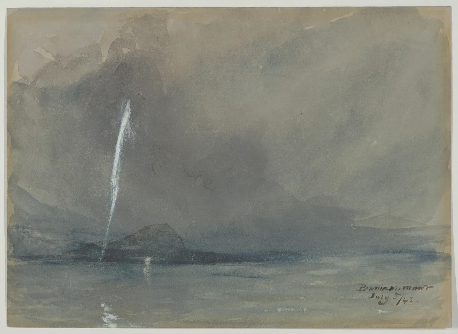 Beaumaris Mount, near Bangor, Wales