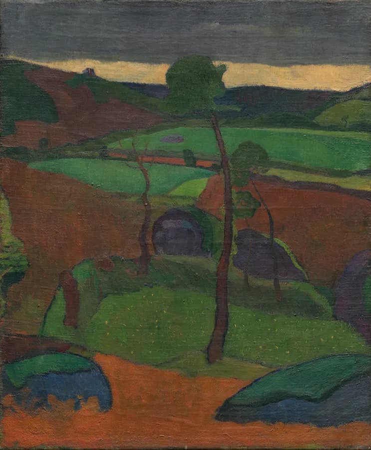 Cultural archive image of “Breton Landscape”, catalogued as Netherlands, dating to 1891–92, associated with Netherlands.