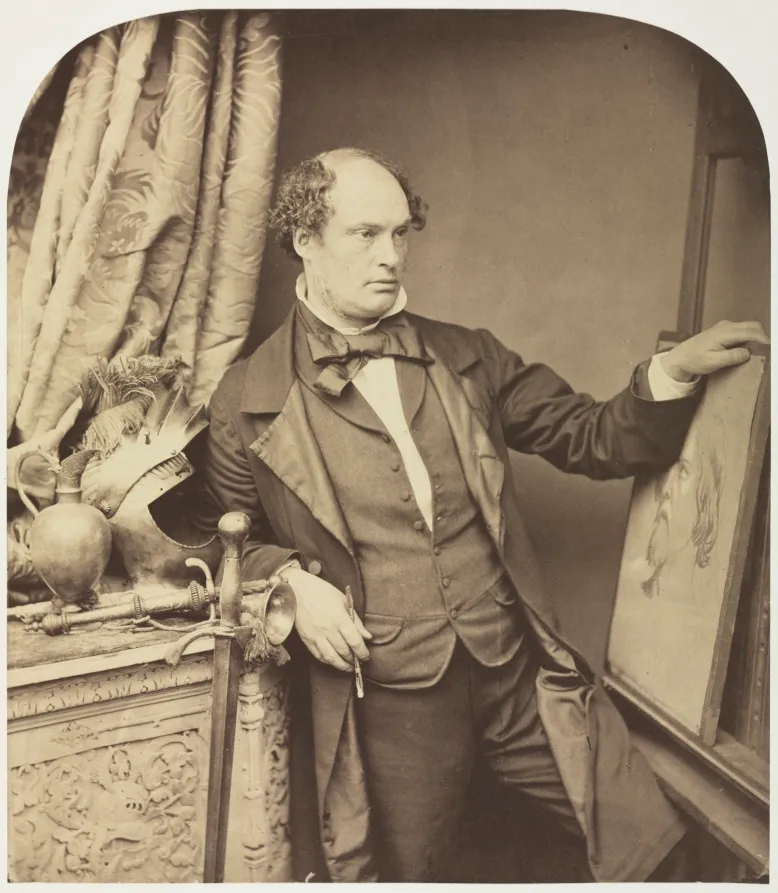 Cultural archive image of “Daniel Maclise (1806-1870)”, catalogued as England, 19th century, dating to 1857, associated with England, 19th century.