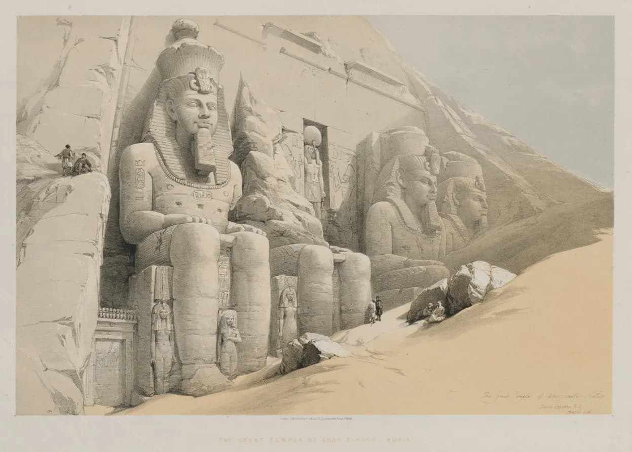 Egypt and Nubia, Volume I: The Great Temple of Aboo-Simble, Nubia