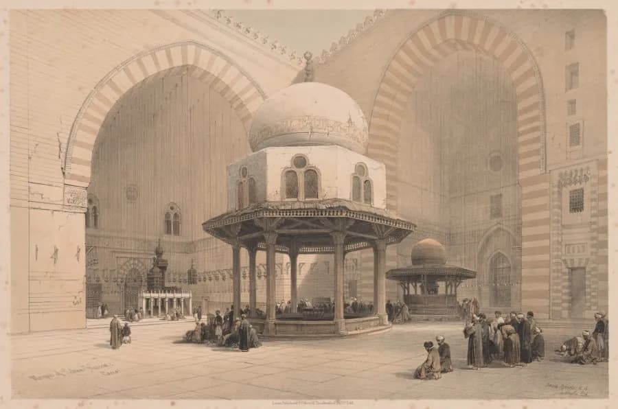 Egypt & Nubia, Volume III, No. 8: Mosque of Sultan Hassan, Cairo