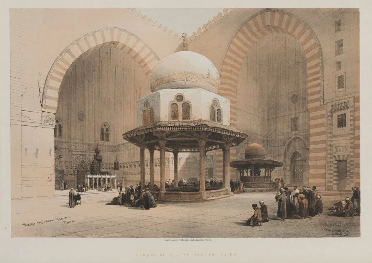 Egypt & Nubia, Volume III, No. 8: Mosque of Sultan Hassan, Cairo
