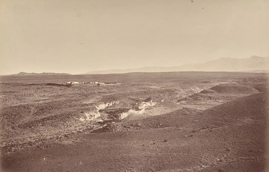 Fort Battye and Plains of Futtiabad