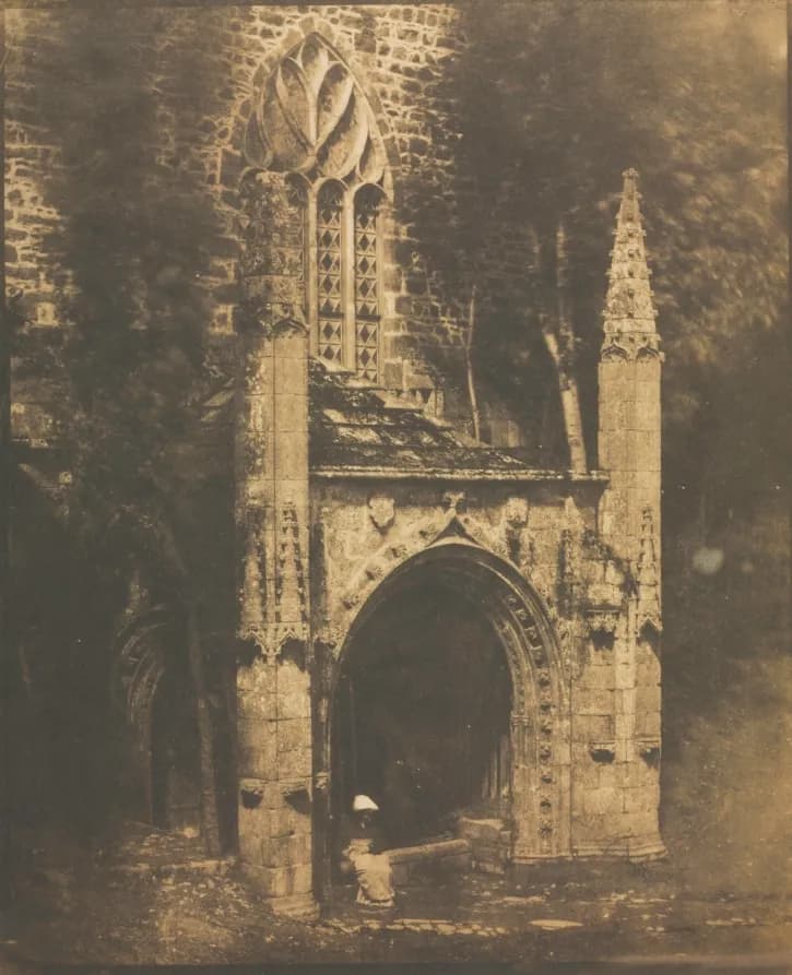 Fountain of Notre-Dame at Saint-Brieuc, Brittany