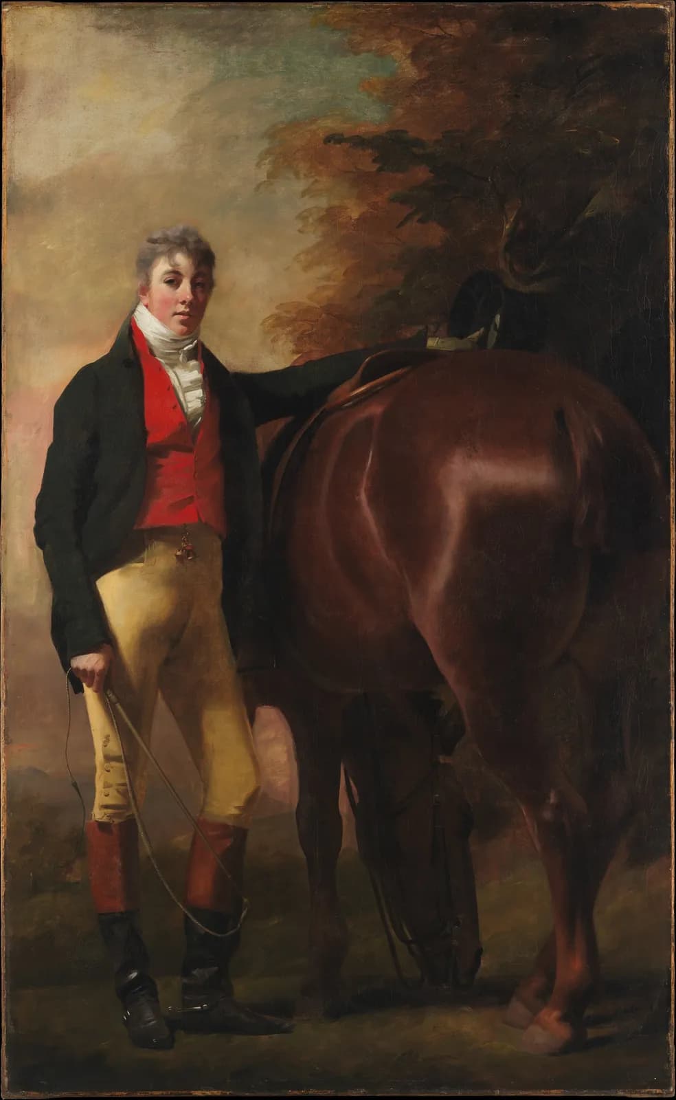 Cultural archive image of “George Harley Drummond (1783–1855)”, catalogued as Paintings, dating to ca. 1808–9. Medium: Oil on canvas. Dimensions: 94 1/4 x 58 in.