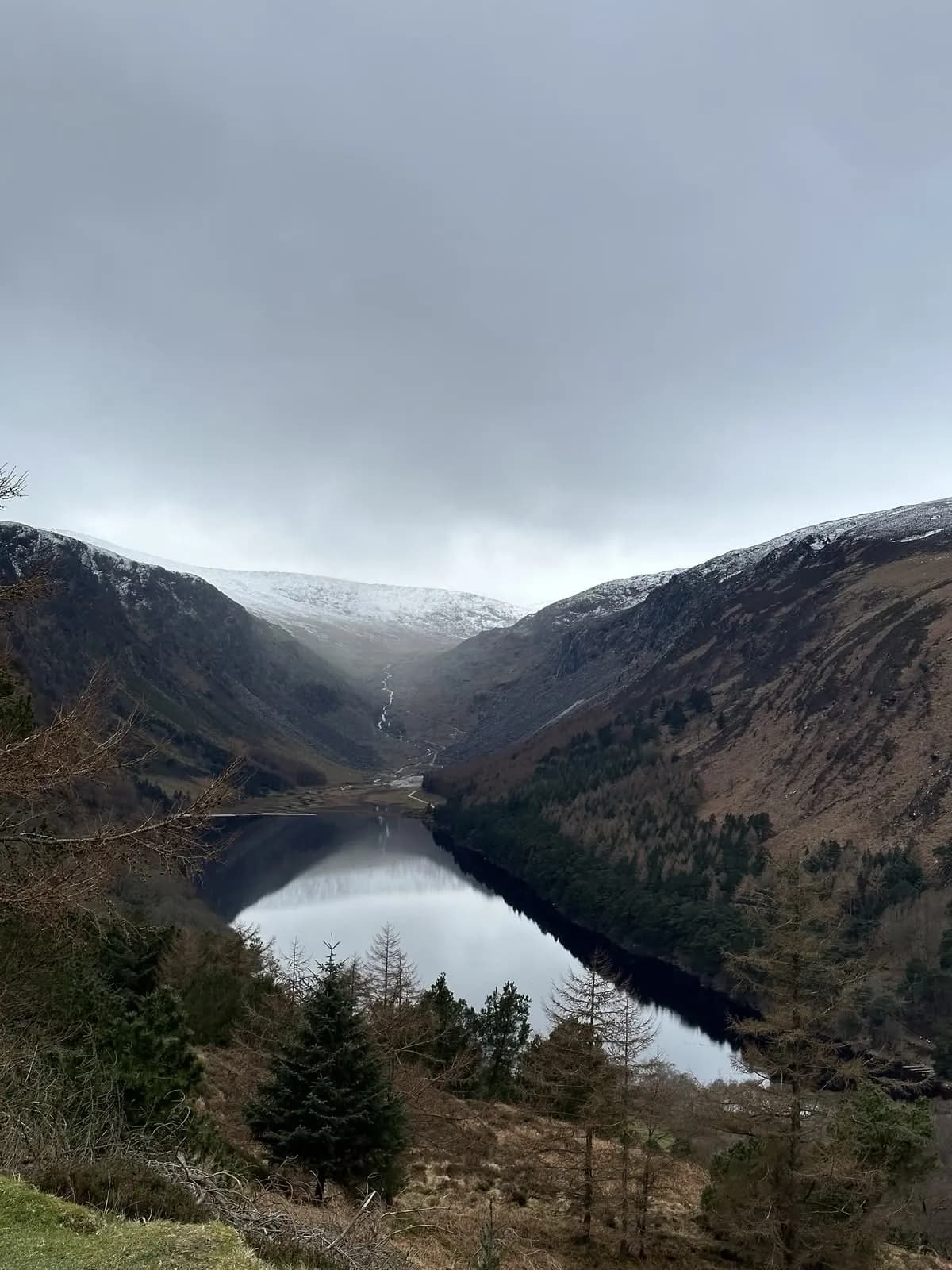 Cultural archive image of “Glendalough is a glacial valley in the Wicklow Mountains, home to one of the most impor…”, associated with Gleann Dá Loch.