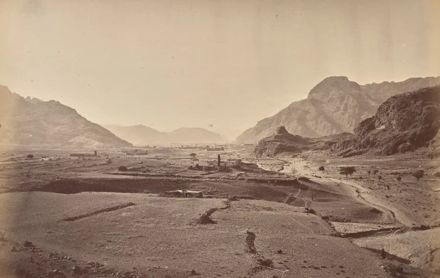 Cultural archive image of “Ispola and Sultan Kheyl Villages”, catalogued as Ireland, dating to 1878–80, associated with Ireland. Afghanistan, February 1880: Ispola and Sultan Kheyl Villages, 1878–80.