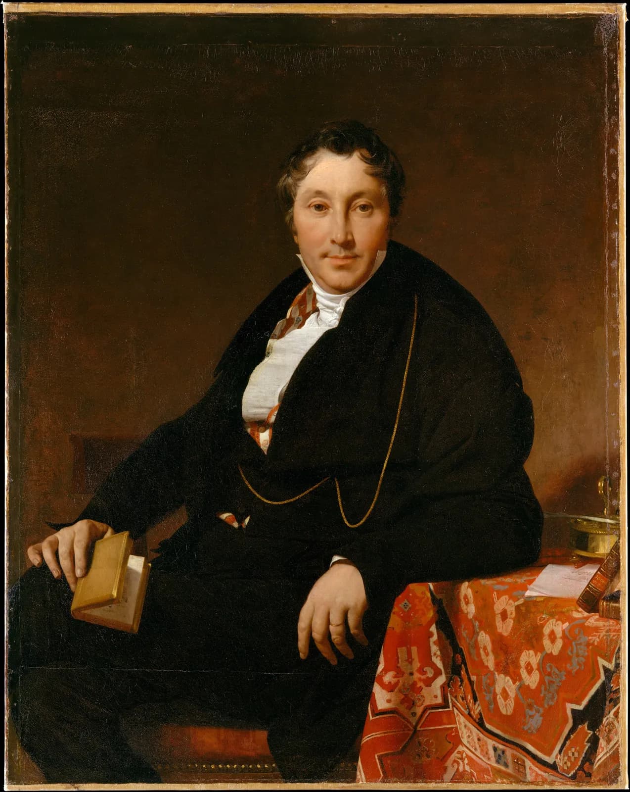 Cultural archive image of “Jacques-Louis Leblanc (1774–1846)”, catalogued as Paintings, dating to 1823. Medium: Oil on canvas. Dimensions: 47 5/8 x 37 5/8 in.