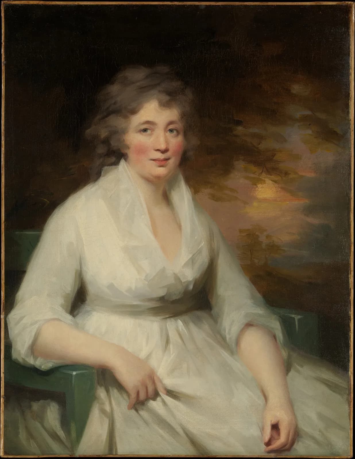 Cultural archive image of “Janet Law”, catalogued as Paintings, dating to 1776 to 1823. Medium: Oil on canvas. Dimensions: 35 1/4 x 27 1/4 in.