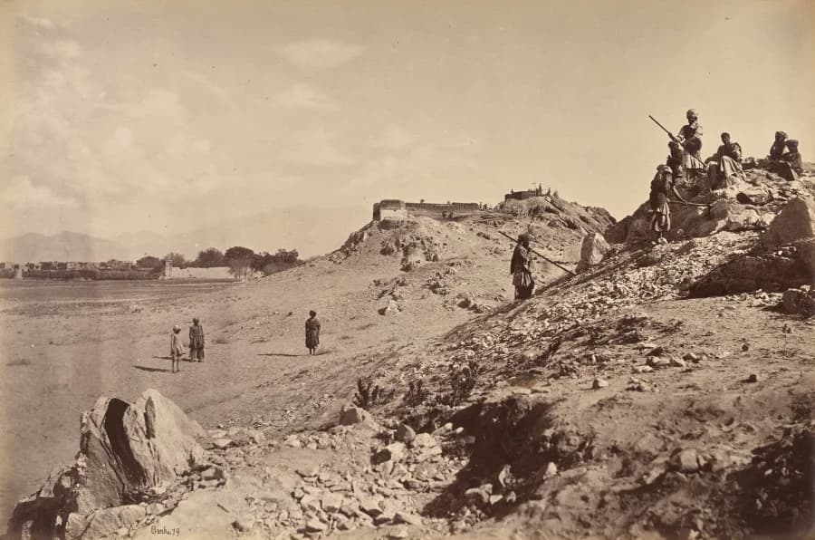 Cultural archive image of “Jellalabad, Pipers Hill”, catalogued as Ireland, dating to 1878–80, associated with Ireland. Afghanistan, February 1880: Jellalabad, Pipers Hill, 1878–80.