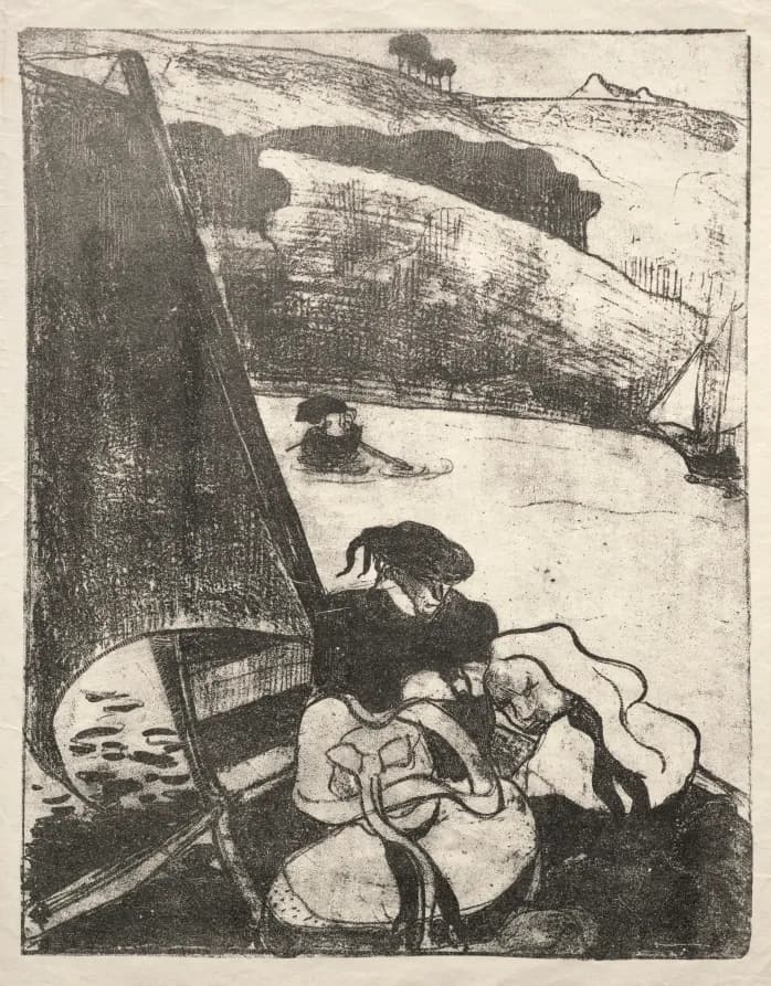 Les Bretonneries: The Return from the Pilgrimage (Le Retour du Pardon)