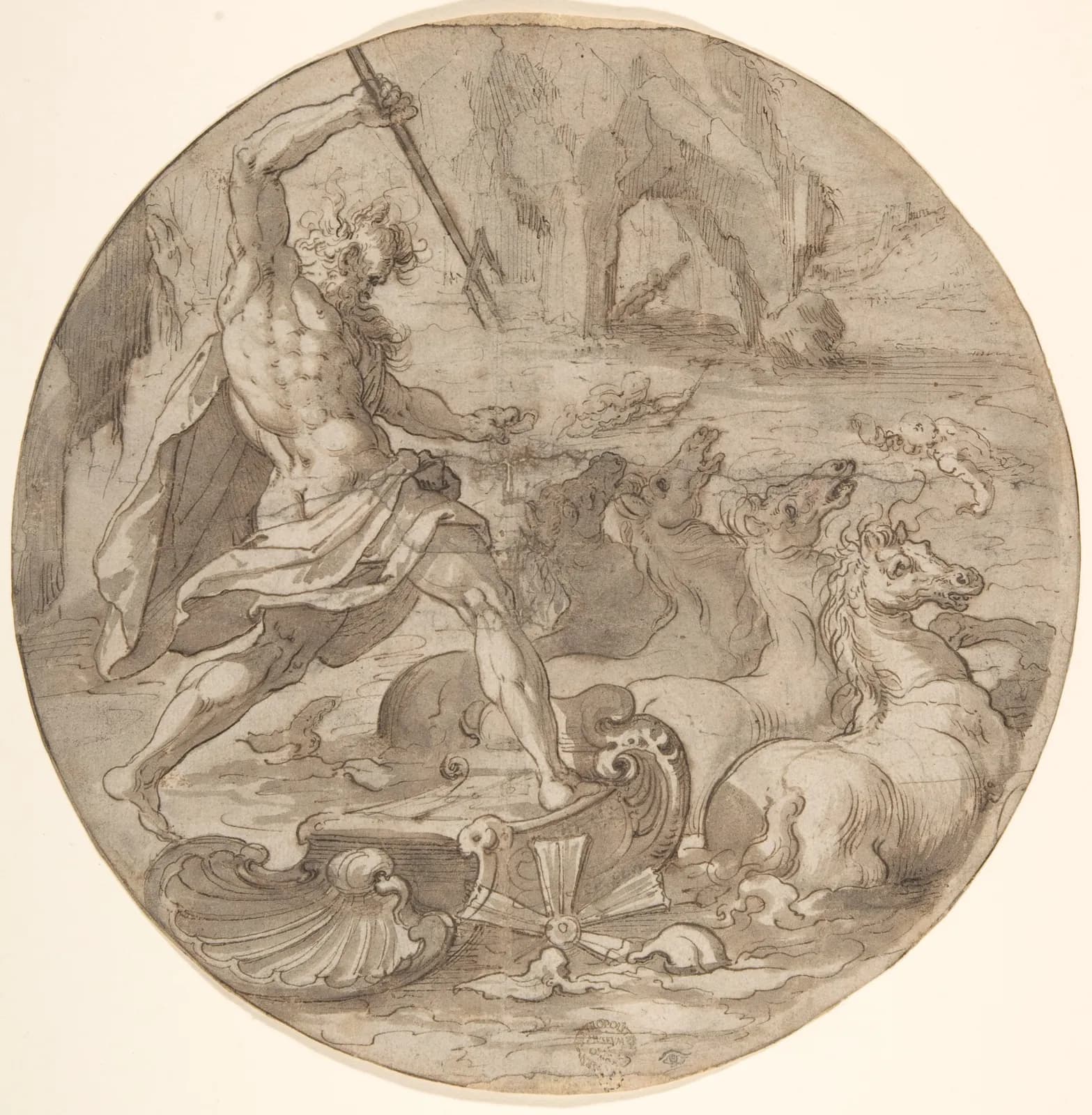 Neptune in his Chariot