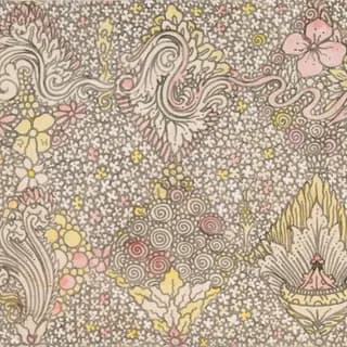 A Floral Textile Design, for Sefton Fabrics, Belfast