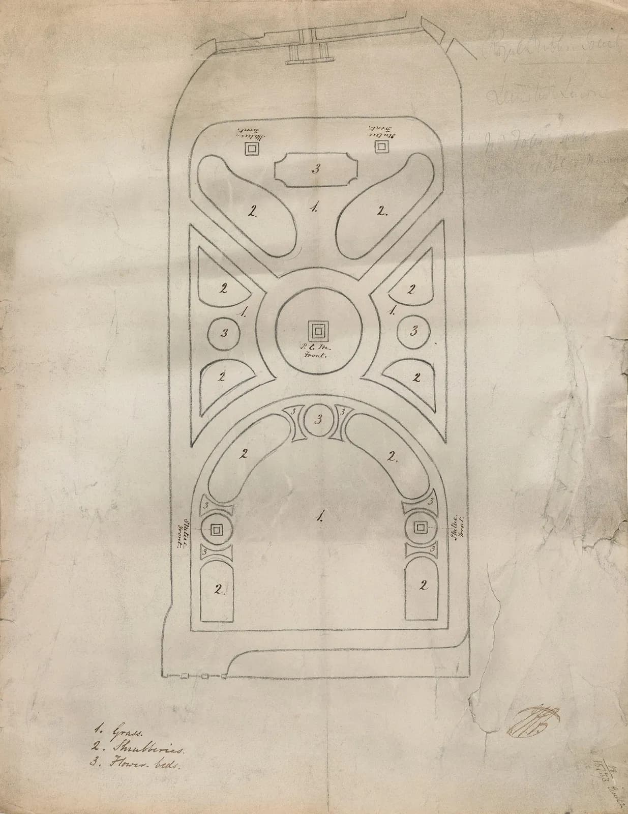 A Plan of Leinster Lawn, Dublin