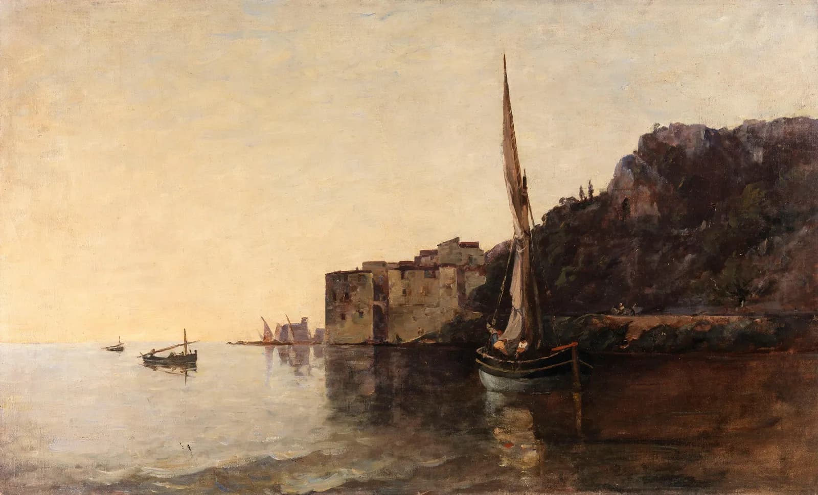 A View of Villefranche from the East