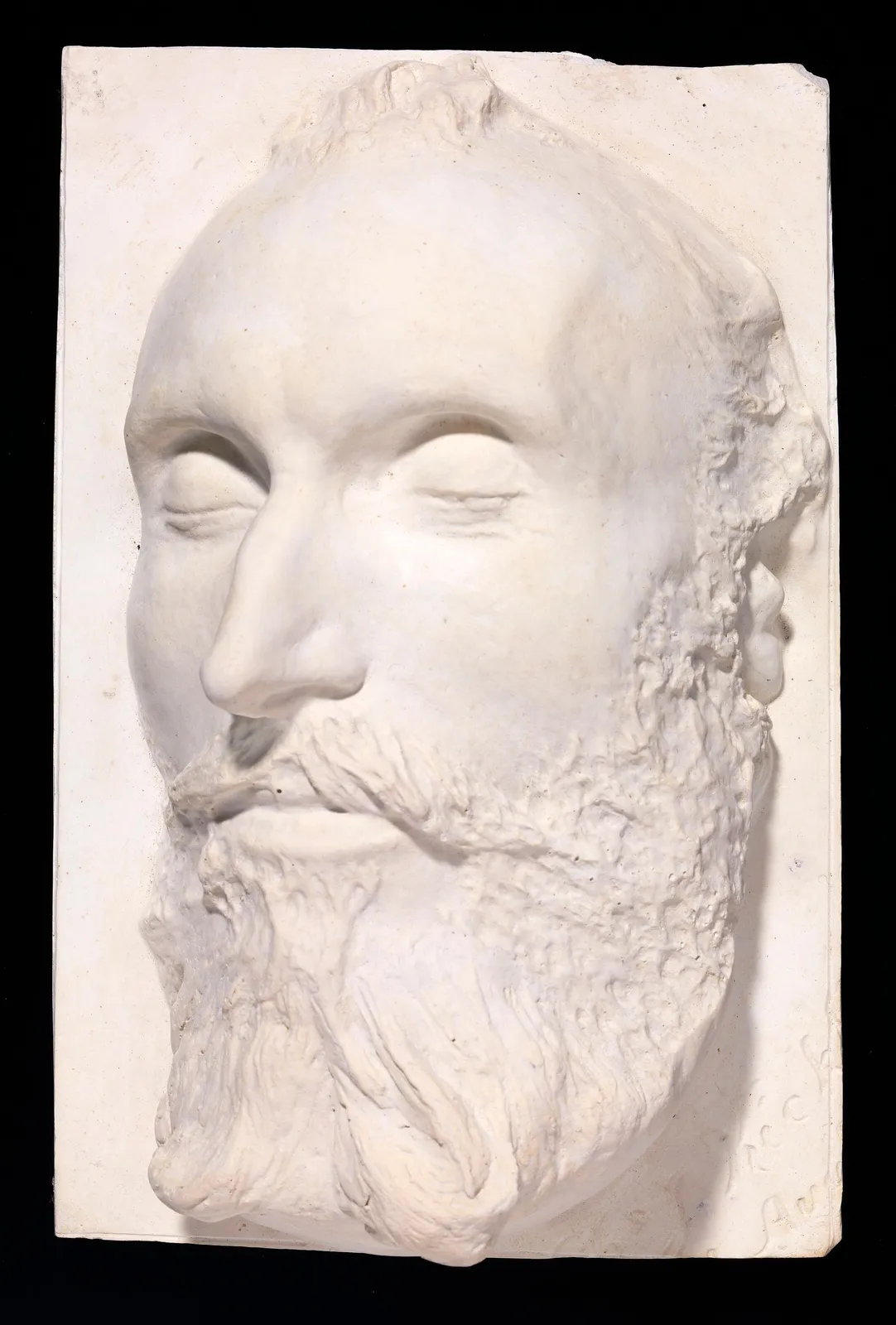 Cast of the Death Mask of Charles Joseph Kickham (1828-1882), Fenian and Writer