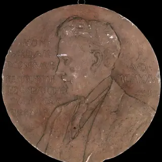 Medallion of William T. Cosgrave, (1880-1965), President of the Executive Council of the Irish Free State