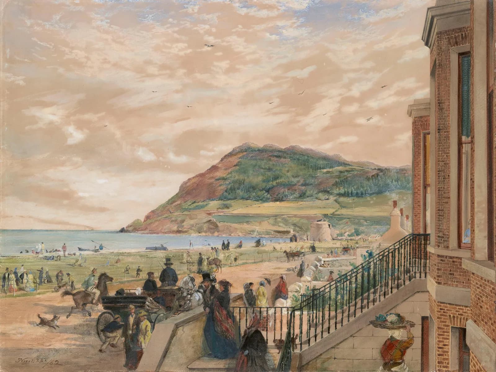 The Seafront at Bray, County Wicklow