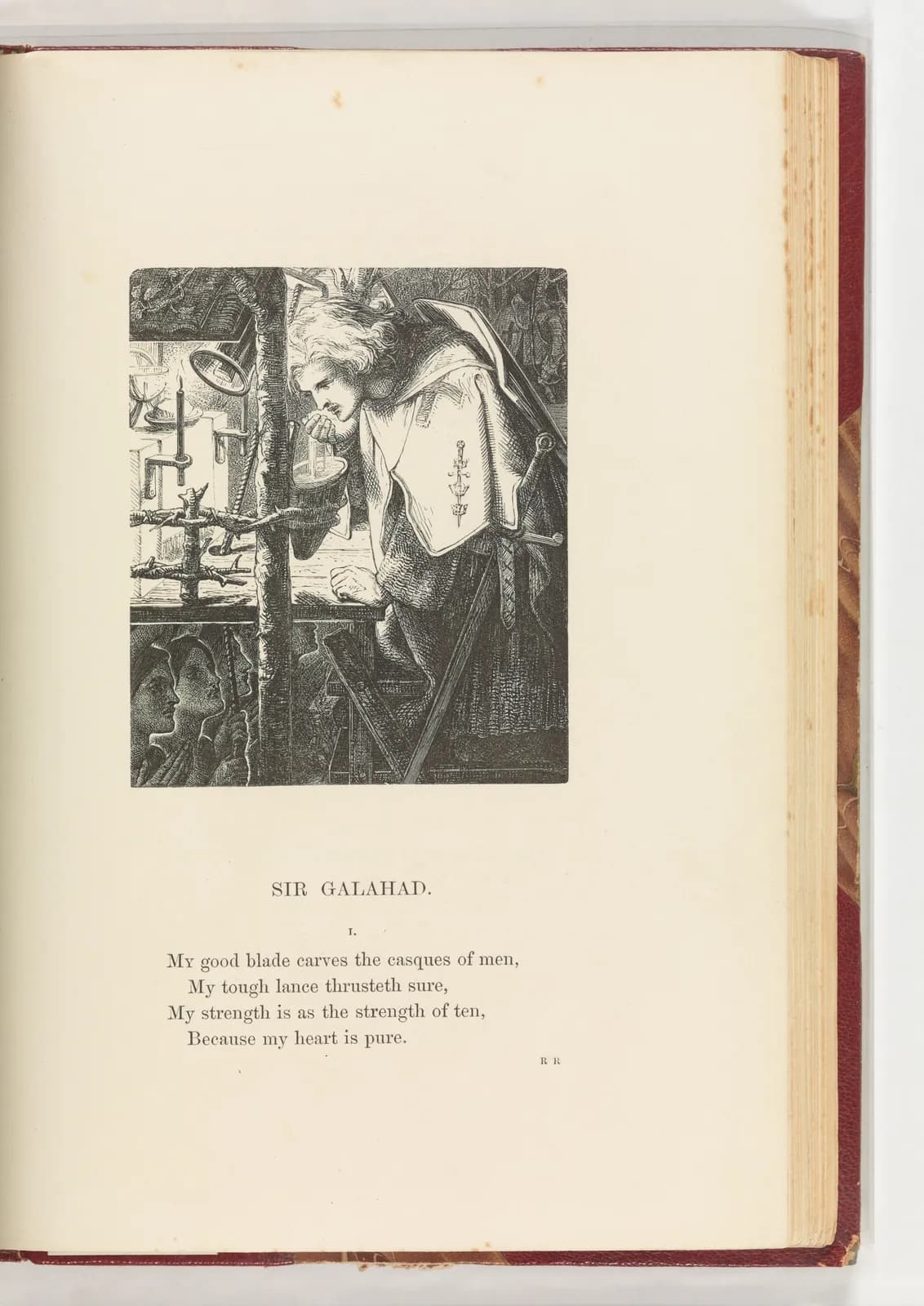 Cultural archive image of “Poems by Alfred Tennyson”, catalogued as Books, dating to 1857. Medium: Illustrations: mezzotint, wood engraving.