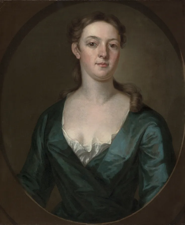 Cultural archive image of “Portrait of a Woman (Judith Colman Bulfinch?)”, catalogued as America, dating to c. 1734, associated with America.