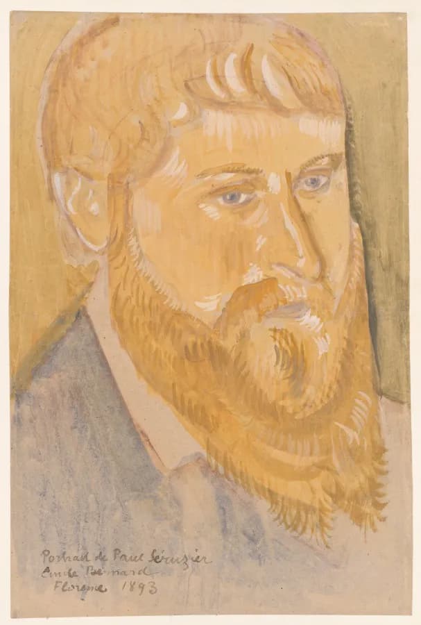 Cultural archive image of “Portrait of Paul Sérusier”, catalogued as France, 19th century, dating to 1893, associated with France, 19th century.