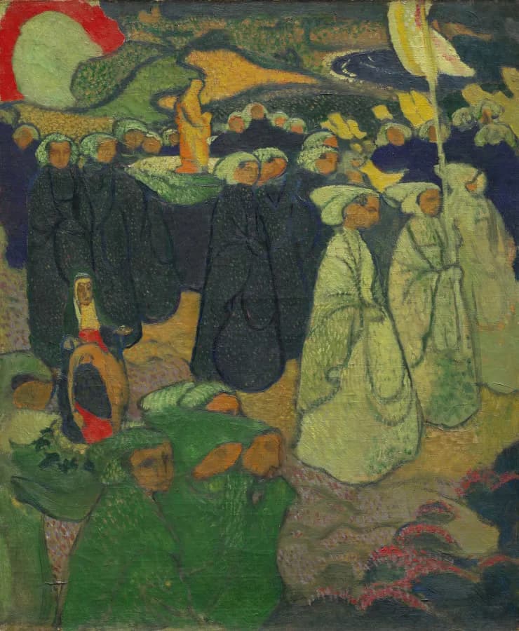 Cultural archive image of “Procession or Pardon at Perros-Guirec”, catalogued as France, dating to 1891, associated with France.