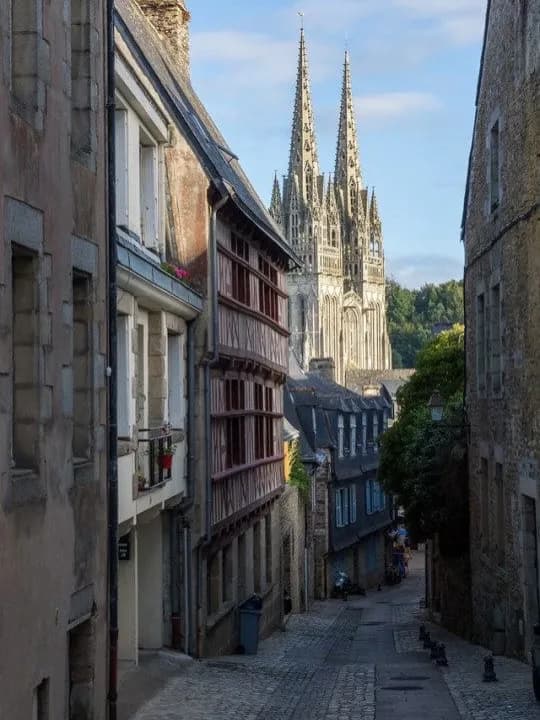 Cultural archive image of “Quimper is the ancient capital of Cornouaille in western Brittany, named from the Breto…”, associated with Quimper.