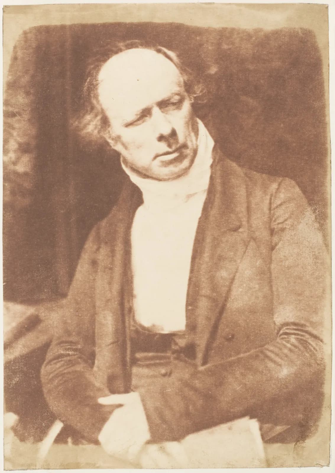 Cultural archive image of “Rev. Henshaw Jones”, catalogued as Photographs, dating to 1843–47. Medium: Salted paper print from paper negative.