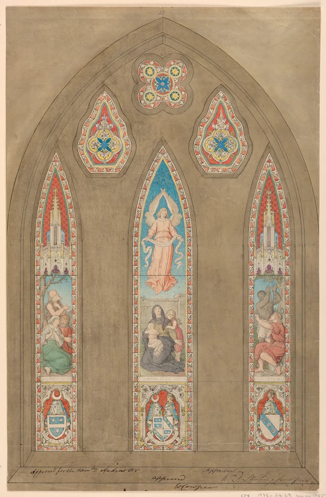 Design for Stained Glass Window