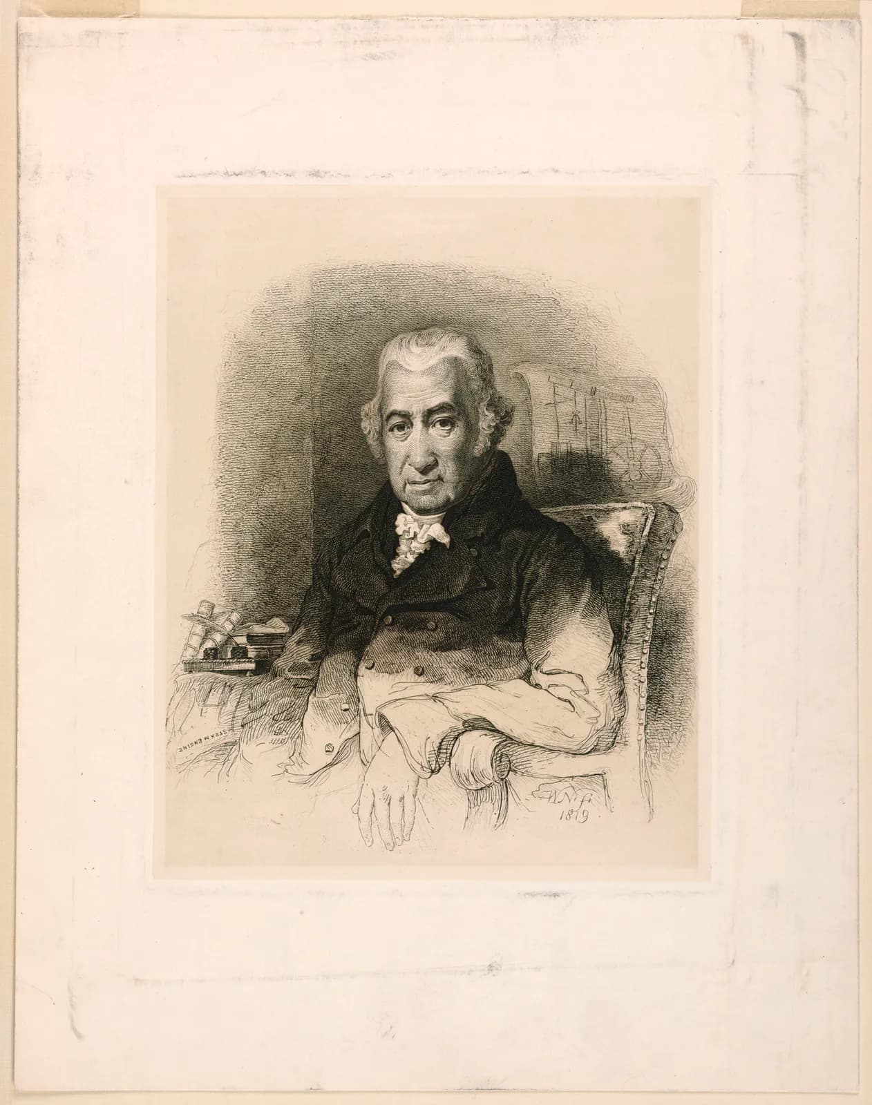 Portrait of James Watt