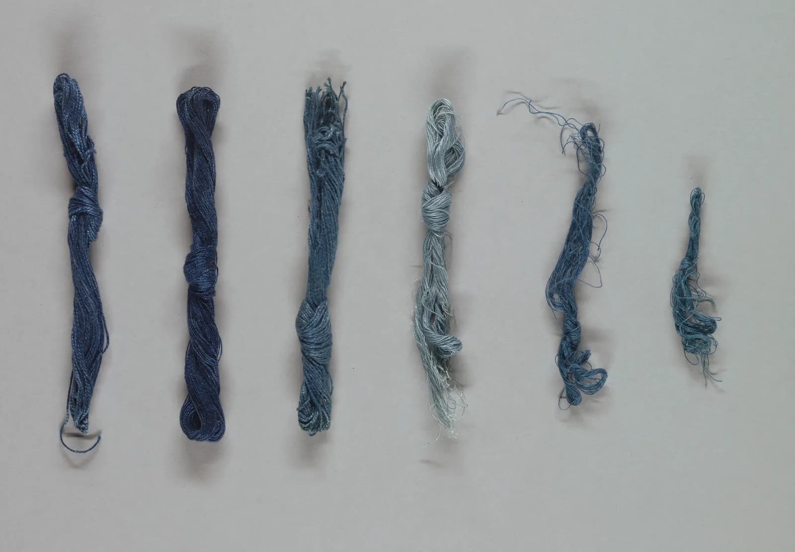 Skeins of yarn