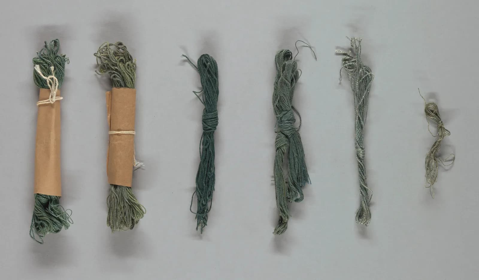 Cultural archive image of “Skeins of yarn”. Research in Progress