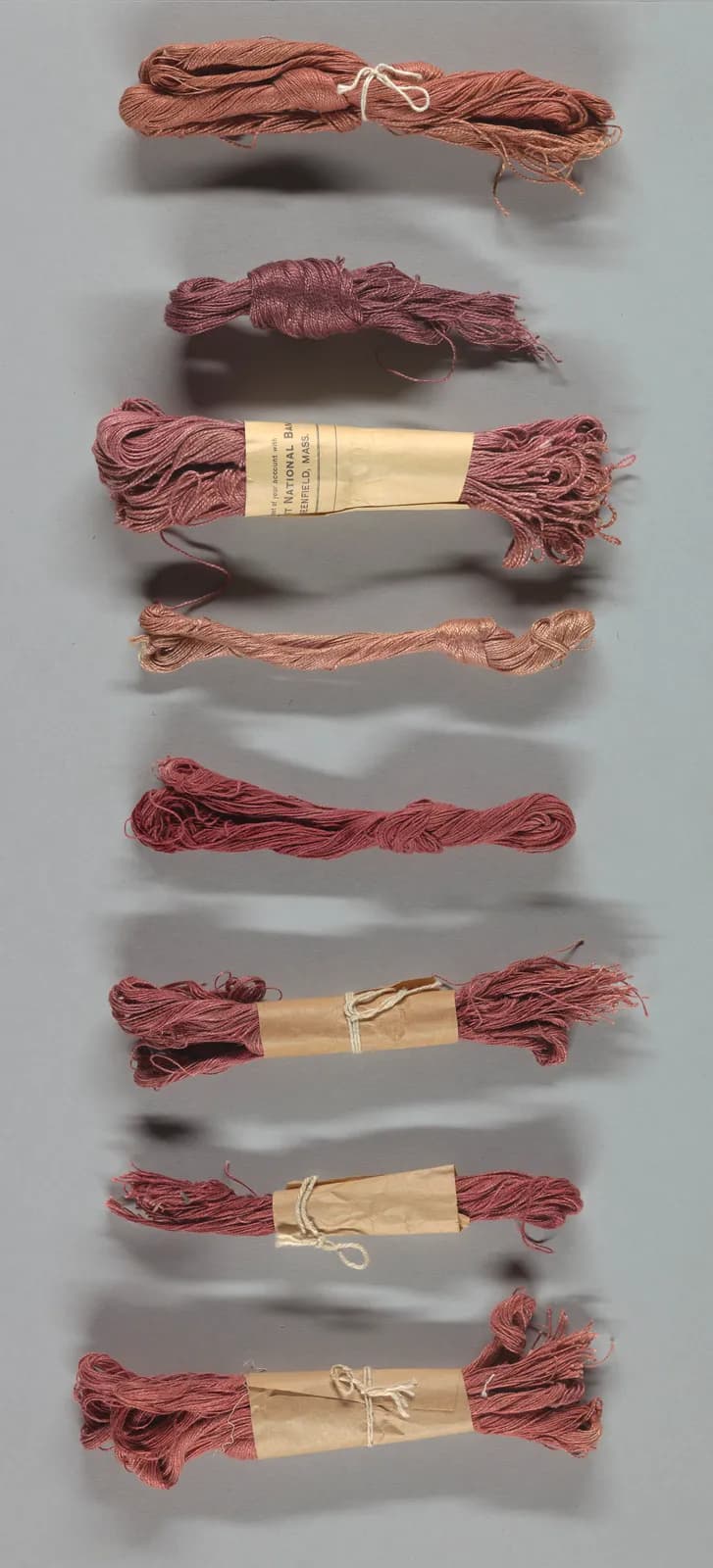 Skeins of yarn