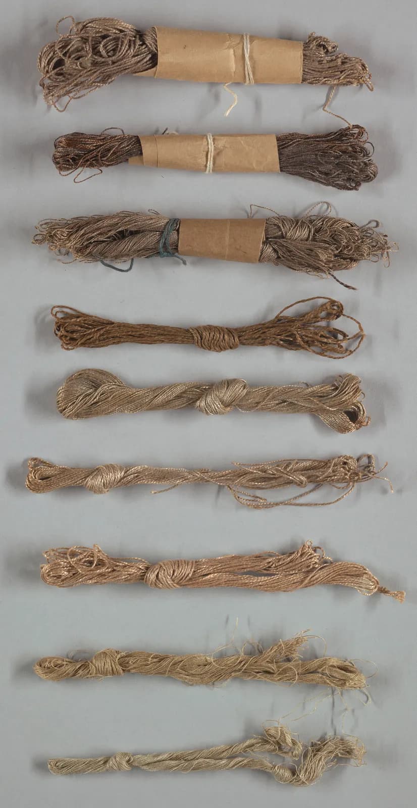 Skeins of yarn