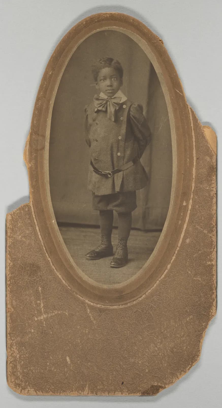 Photograph of James A. Parsons Jr. at age 8