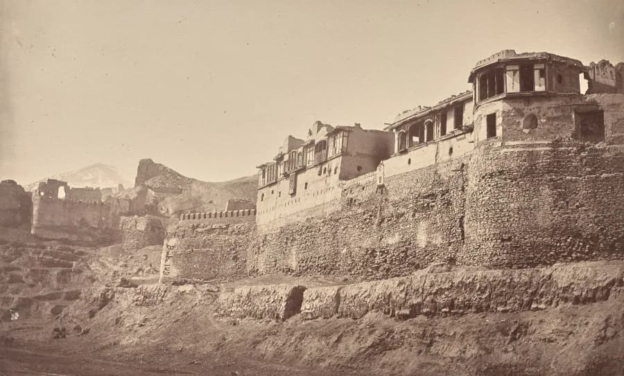 South Wall, Bala Hissar & Residency