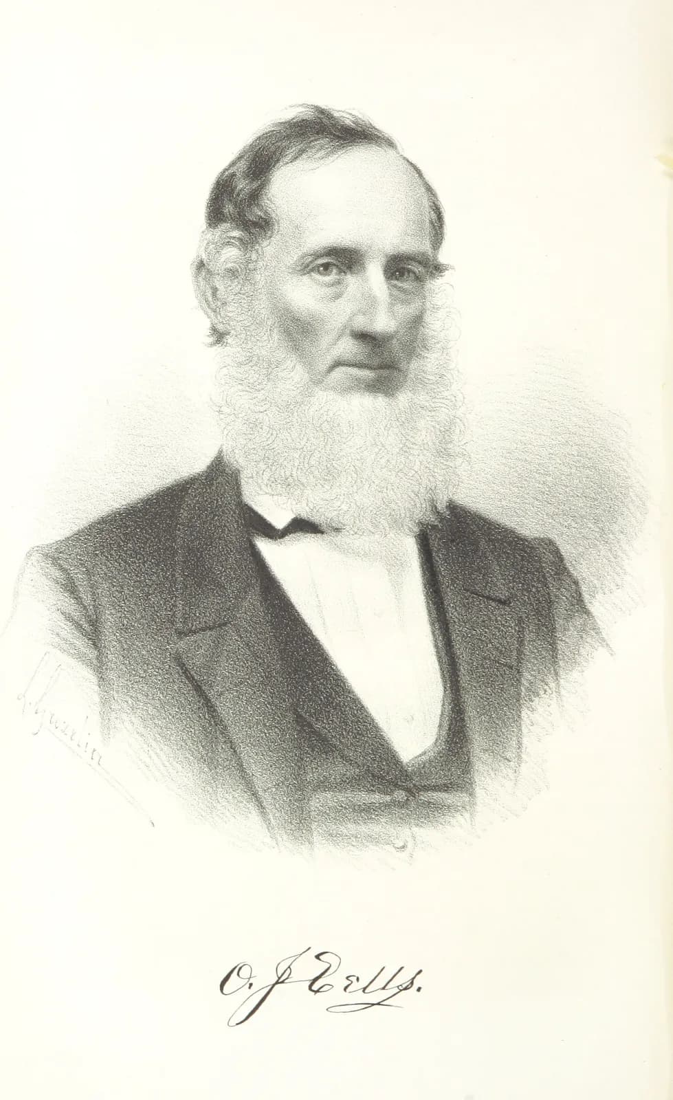 portrait from "History of the town of Cornwall, Vermont".