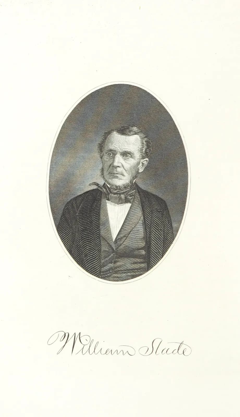 portrait from "History of the town of Cornwall, Vermont".