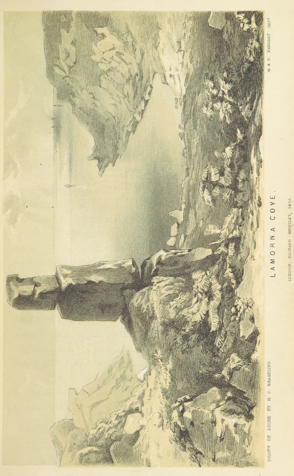 West Cornwall from "Rambles beyond Railways; or, Notes in Cornwall taken a-foot ... With illustrations by H. C. Brandling".