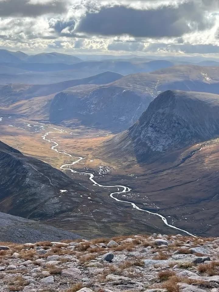 Cultural archive image of “The Cairngorms are the closest thing Britain has to the Arctic — a granite plateau abov…”, associated with Cairngorms.