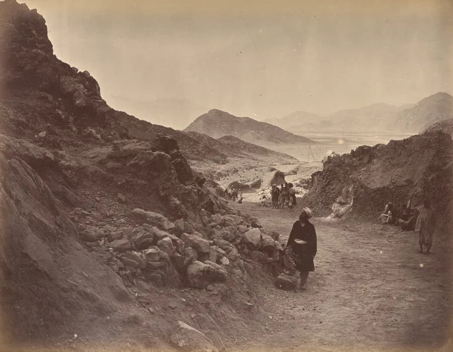 The Descent from Khurd Khyber, Looking Towards Bassaule