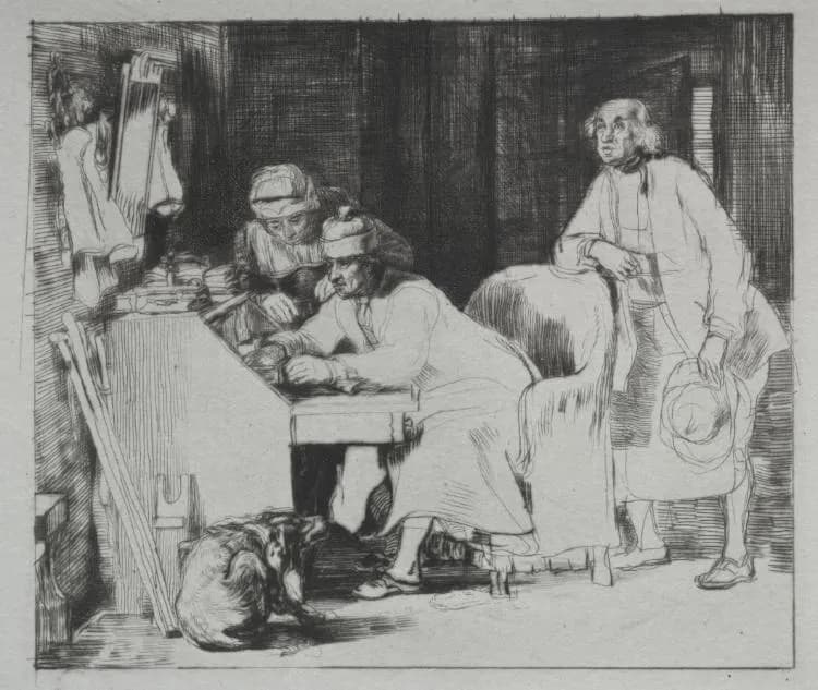 Cultural archive image of “The Lost Receipt”, catalogued as England, 19th century, dating to 1824, associated with England, 19th century.