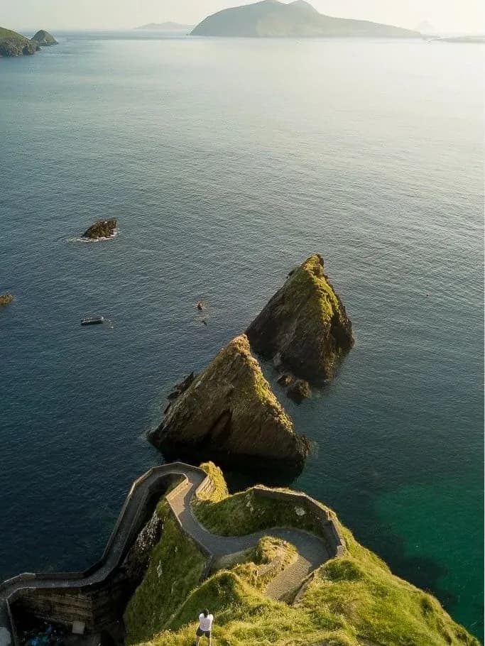 Cultural archive image of “The Slea Head Drive is a 47km loop from Dingle town around the westernmost tip of the D…”, associated with Skellig Michael.