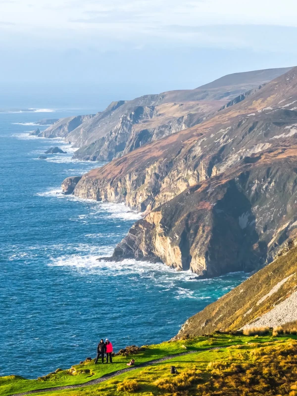 Cultural archive image of “The Slieve League cliffs in Donegal rise nearly 600 metres from the Atlantic, making th…”, associated with Slieve League.