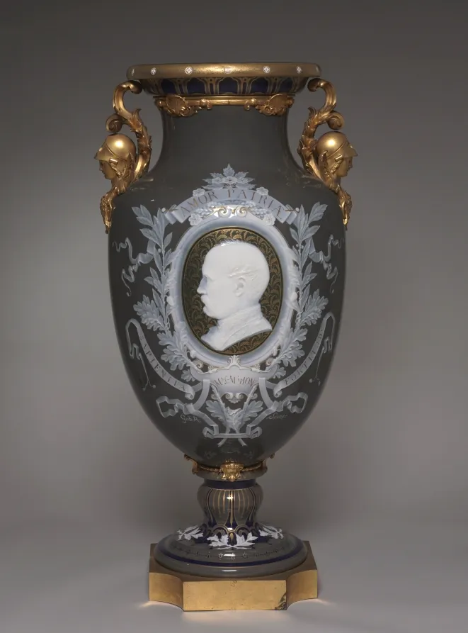 Vase with Portrait of President MacMahon