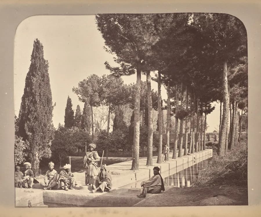 View in the Large Garden, Jellalabad