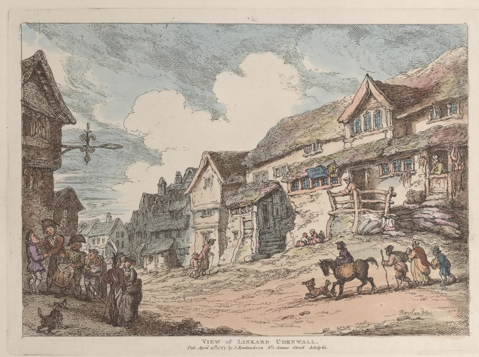View of Liskard, Cornwall