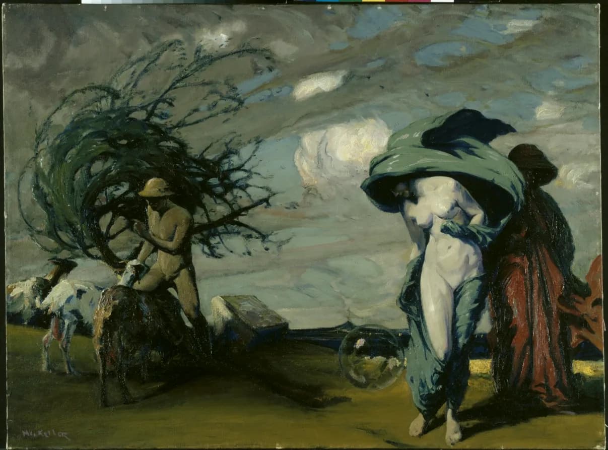 Cultural archive image of “Wisdom and Destiny”, catalogued as America, Ohio, Cleveland, dating to 1913, associated with America, Ohio, Cleveland.