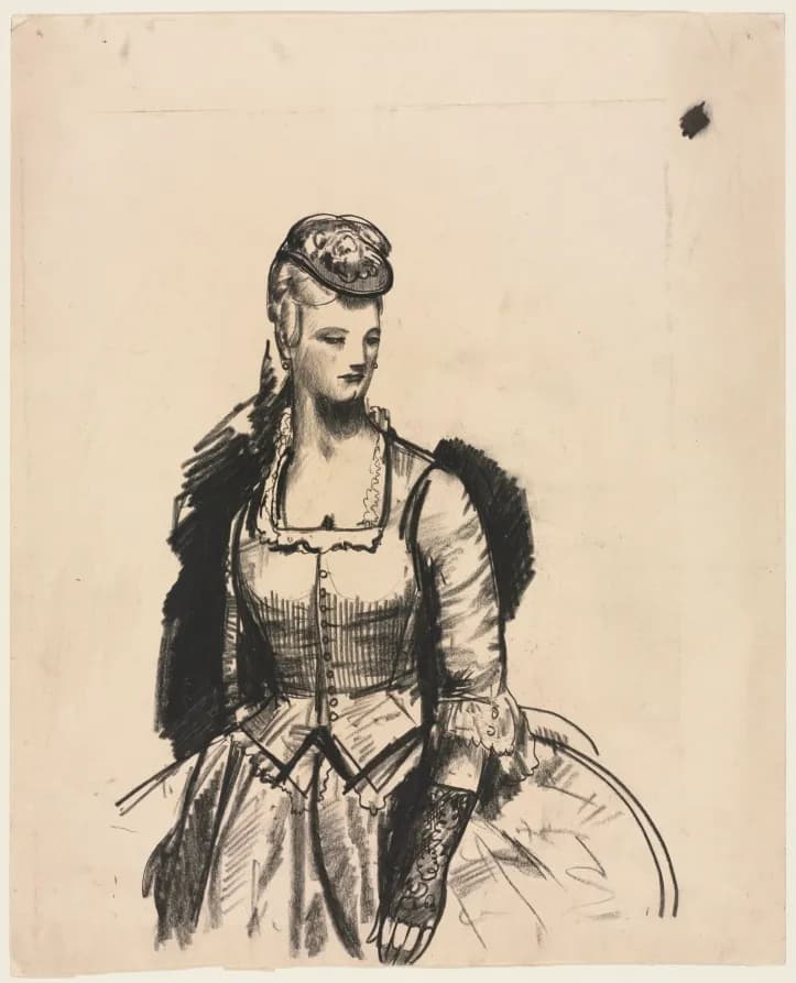 Woman with Hat
